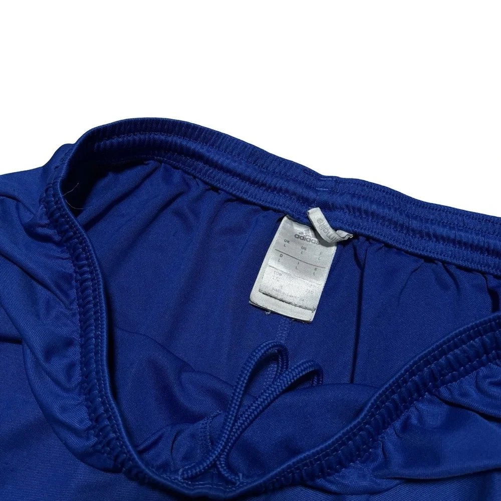 adidas Youth Boys Athletic Gym Running Shorts Blue Size Large 27 x 6